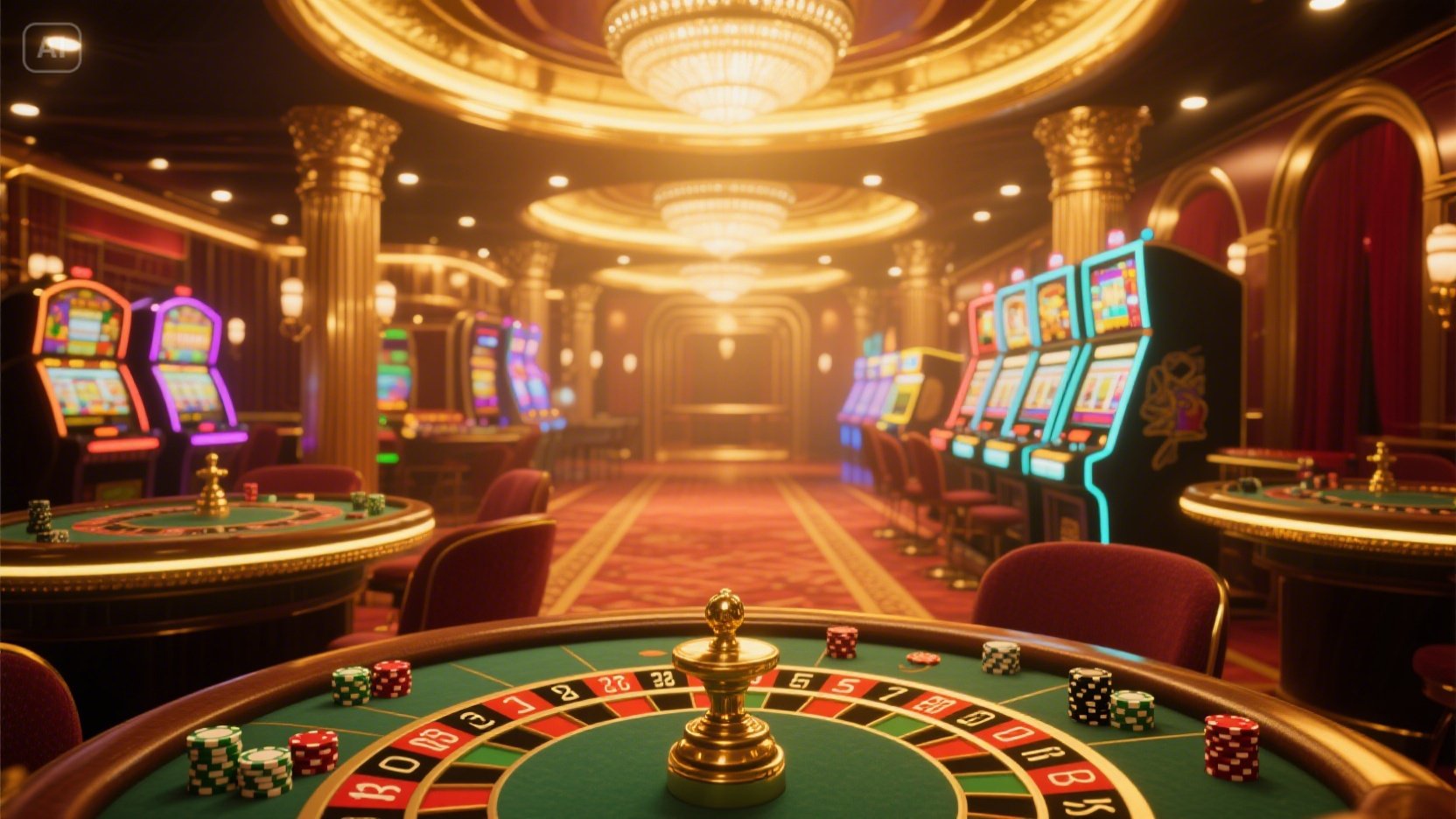 Casino AMPM Casino desktop and mobile interfaces